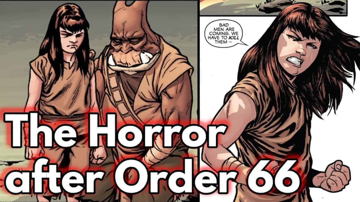 When a Jedi Youngling Fell to the Dark Side...