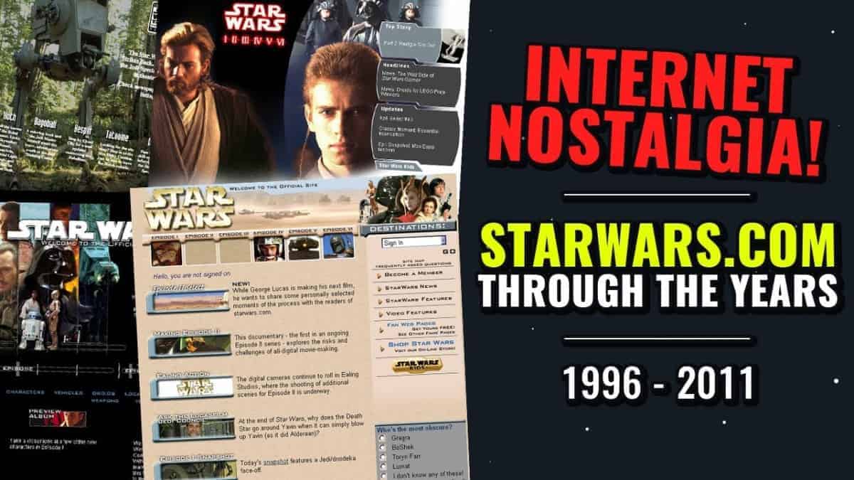 starwars.com Through the Years | 1996 - 2011