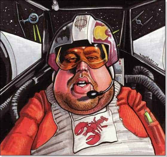 Inside the Holocron - Drawing Porkins