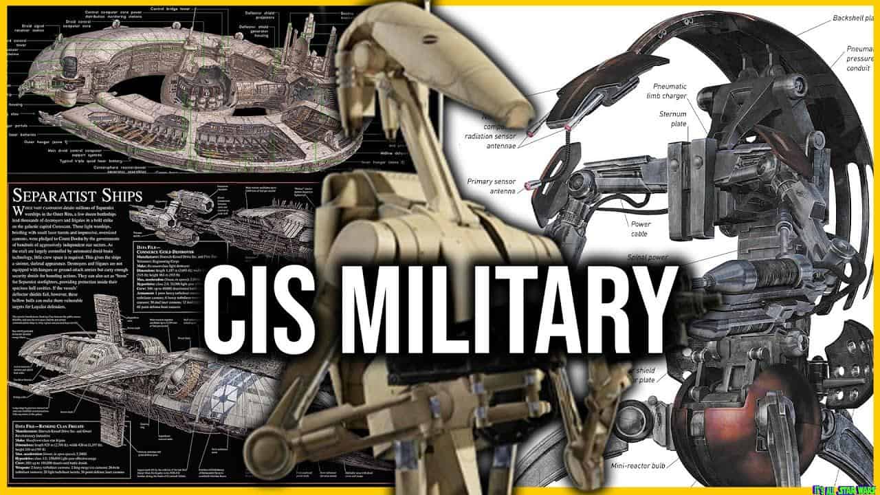 All Cis Separatist Droids And Ships (complete Mega Mix)
