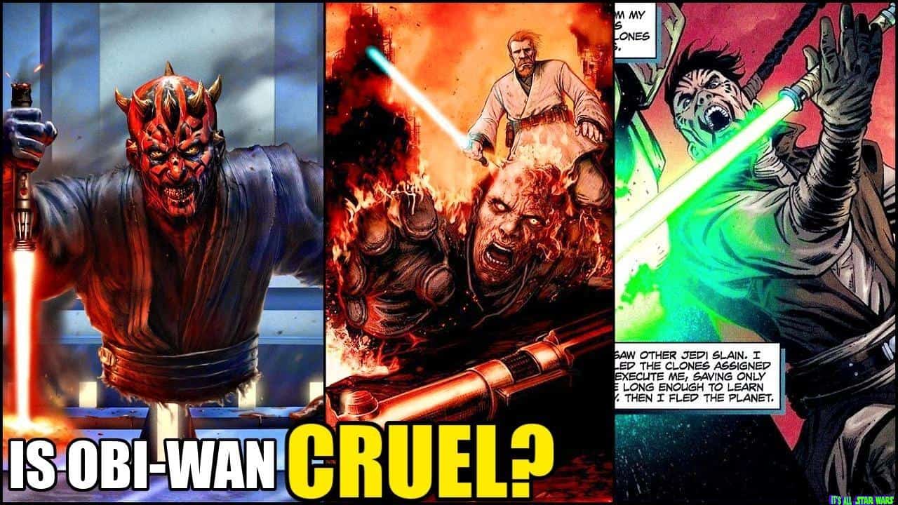 Every Forbidden Lightsaber Technique Obi Wan Used To Defeat Sith