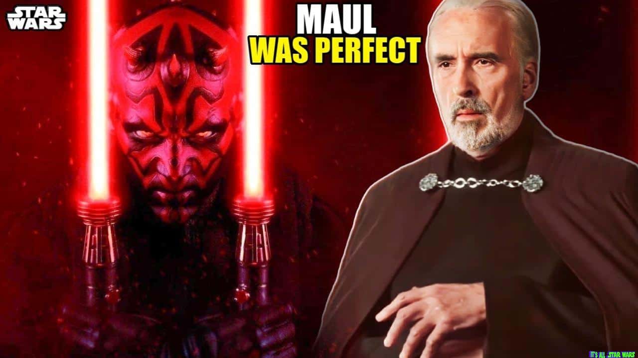 Why Dooku Secretly Deeply Respected Maul